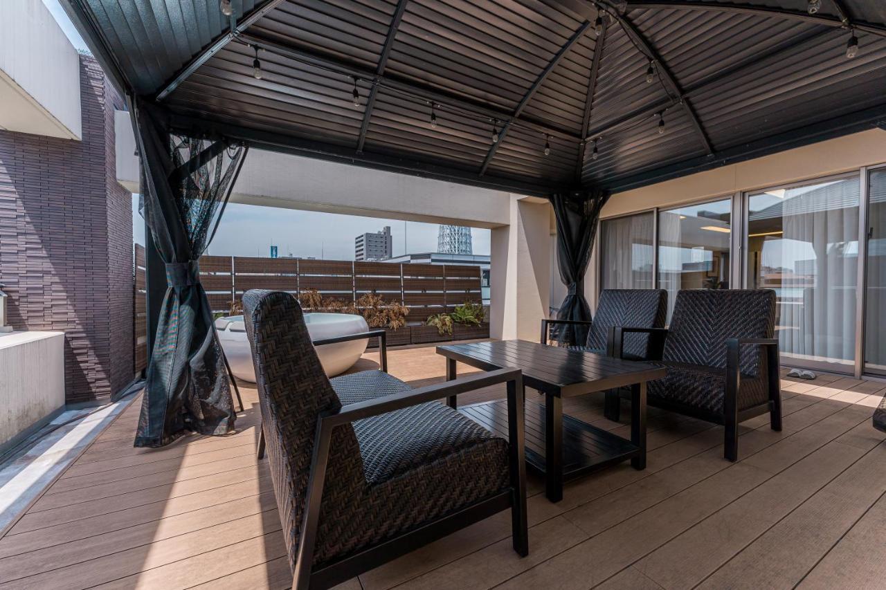東京都Oshiage Sky View Terrace Penthouseアパートメント エクステリア 写真