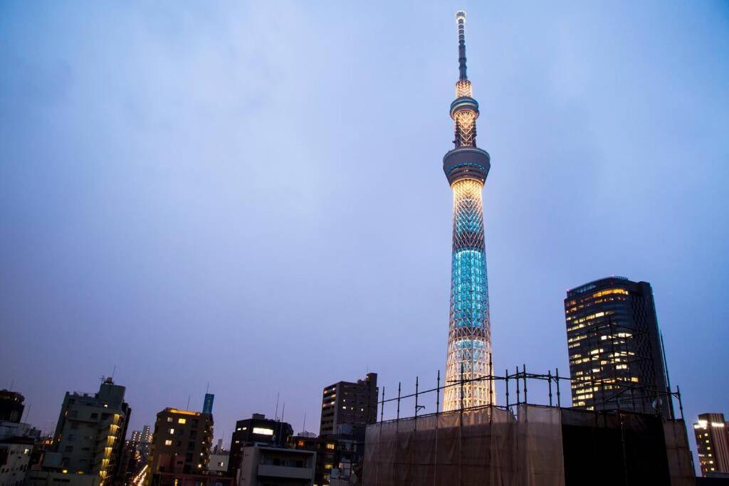 東京都Oshiage Sky View Terrace Penthouseアパートメント エクステリア 写真