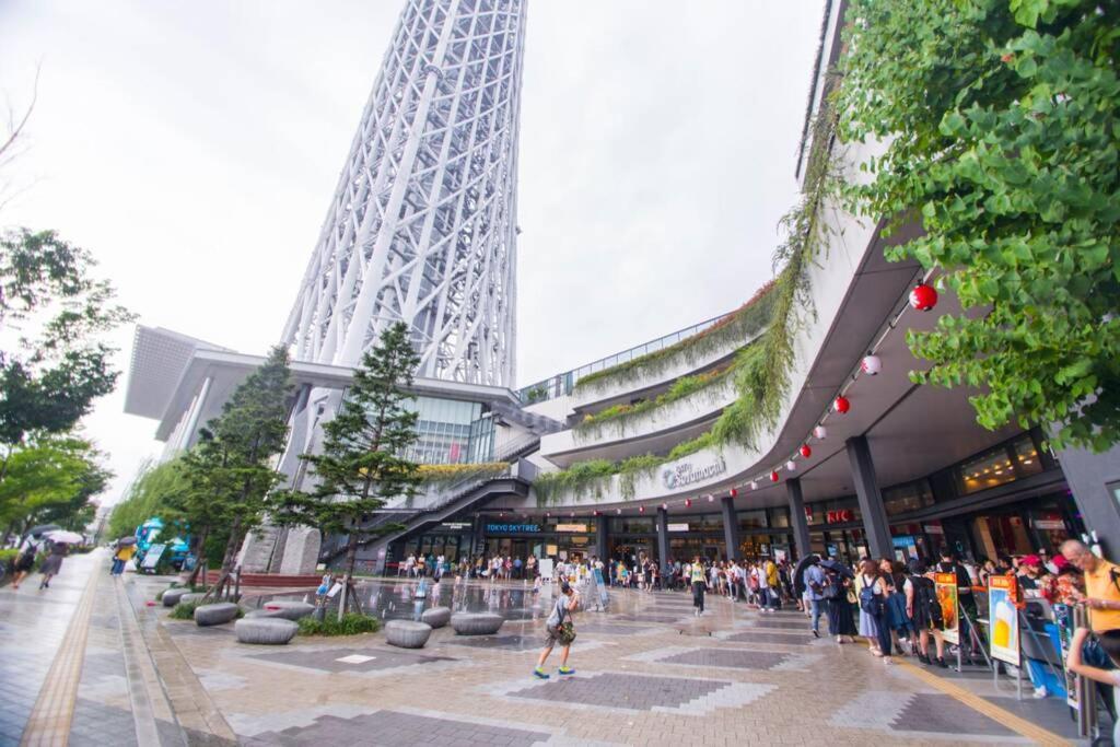東京都Oshiage Sky View Terrace Penthouseアパートメント エクステリア 写真