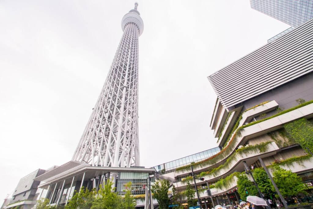 東京都Oshiage Sky View Terrace Penthouseアパートメント エクステリア 写真